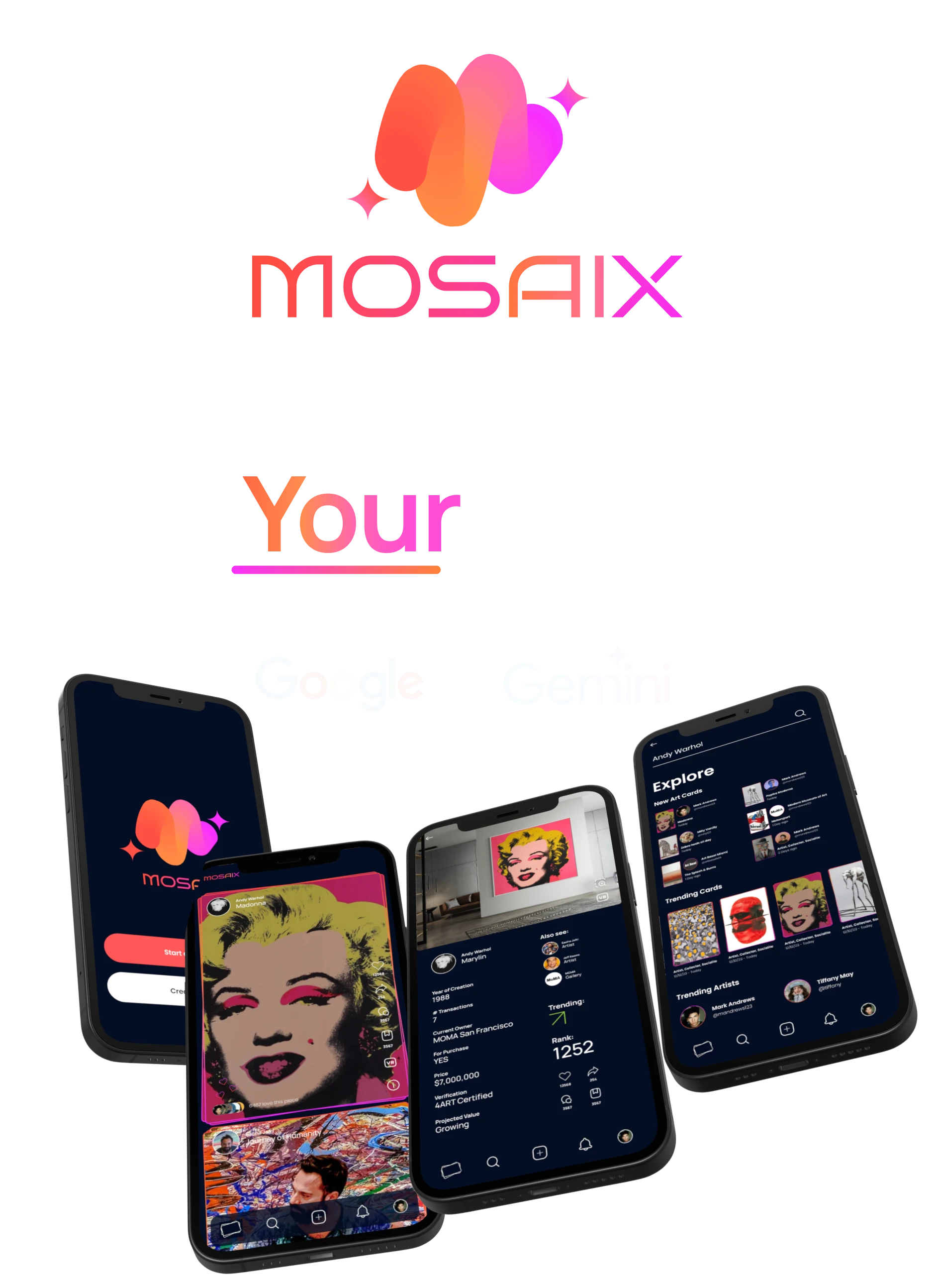 MOSAIX – The Art World in Your Hands